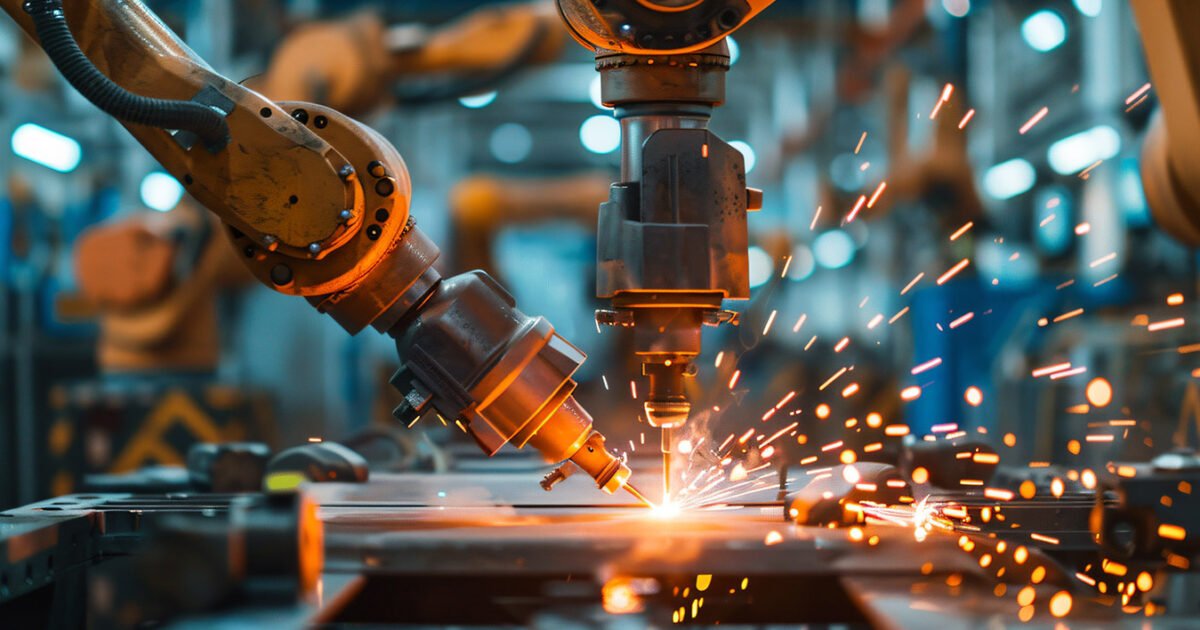Automated welding robot